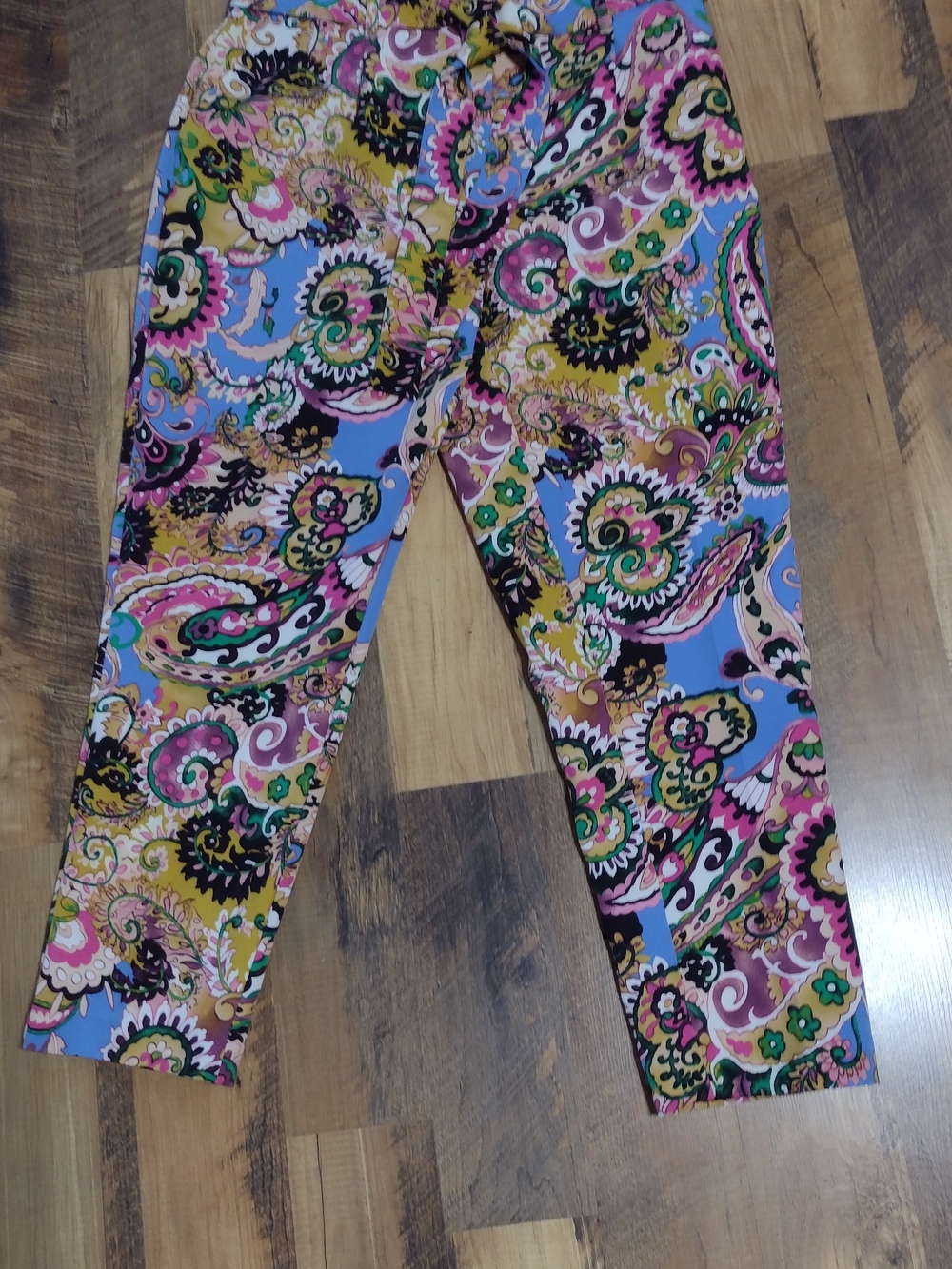 Jules & Leopold Bohemian Inspired Paisley Bold Colors.